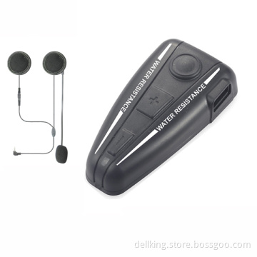 D2 Motorcycle Bluetooth Helmet Intercom Headset 500m D2